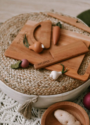 Safe Cutting Board and Knives