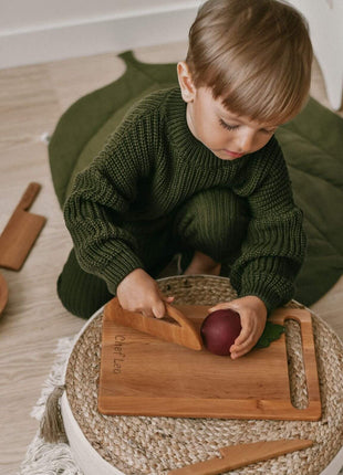 Safe Cutting Board and Knives