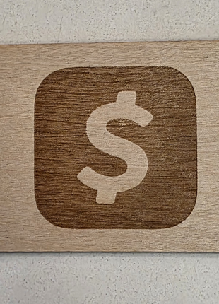 Wood NFC Payment Card – Tap to Pay, Instantly Connected
