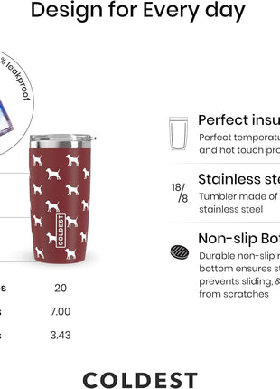 Coldest 20 oz Tumbler v2