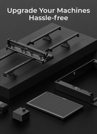 xTool S1 + 1064nm IR Laser Kit: Enclosed Diode Laser Engraver & Cutter
