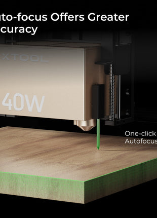 xTool S1 + 1064nm IR Laser Kit: Enclosed Diode Laser Engraver & Cutter