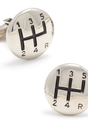 Gear Shifter Cufflinks