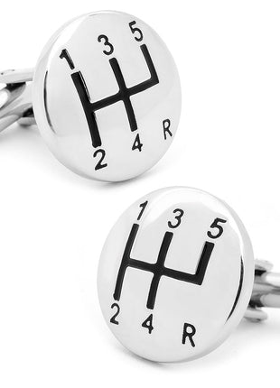 Gear Shifter Cufflinks