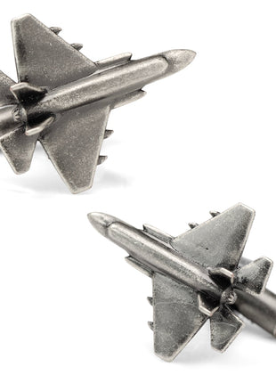 Military Jet 3D Cufflinks
