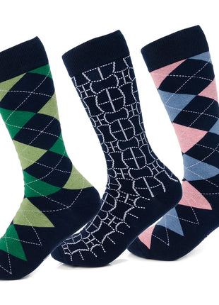 Argyle Hidden Message Sock Set