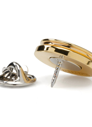 Bullet Silver Lapel Pin