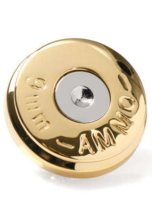 Bullet Silver Lapel Pin