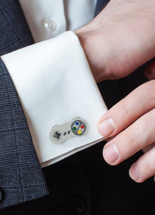 Vintage Game Controller 3D Cufflinks