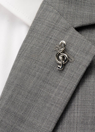 Musical Symbol Lapel Pin