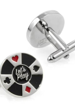 Poker Chip Cufflinks