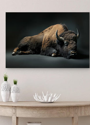 Bison Canvas Print • Bison Canvas Wall Art