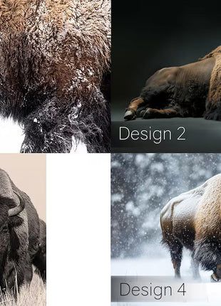Bison Canvas Print • Bison Canvas Wall Art