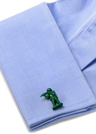 Green Army Men Cufflinks