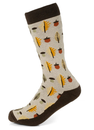 Autumn Air Tan Men's Socks