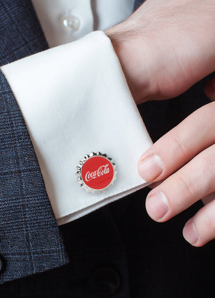 Coca-Cola Bottle Cap Cufflinks