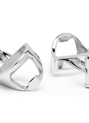 Stainless Steel Bottle Opener Cufflinks