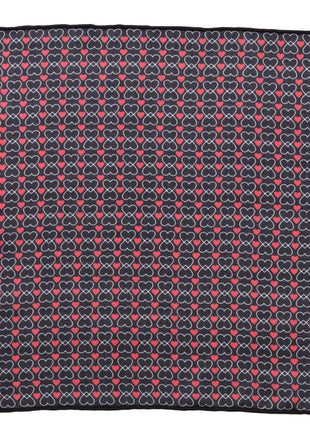 Intertwined Hearts Pocket Square