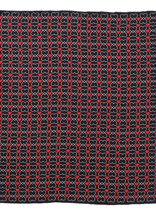 Intertwined Hearts Pocket Square