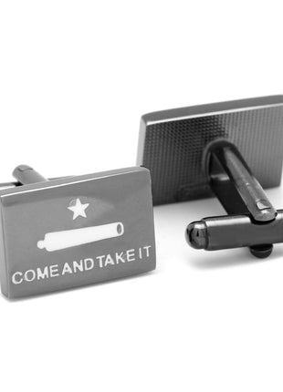 Come and Take It Texas Cufflinks