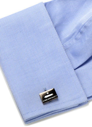 Come and Take It Texas Cufflinks