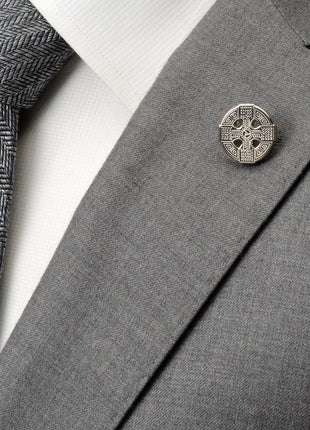 Celtic Cross Lapel Pin