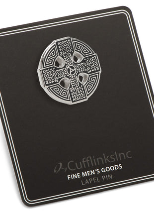Celtic Cross Lapel Pin