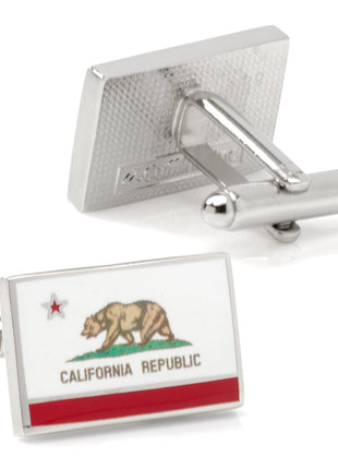 California State Flag Cufflinks