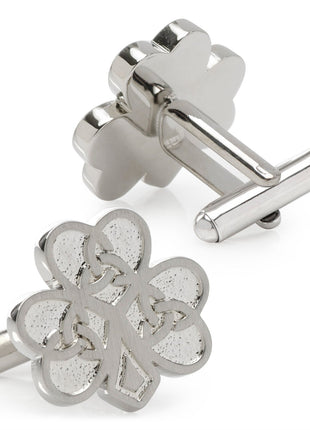 Celtic Knot Shamrock Cufflinks