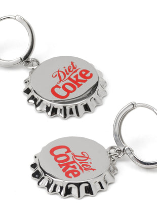 Diet Coke Bottle Cap Earrings