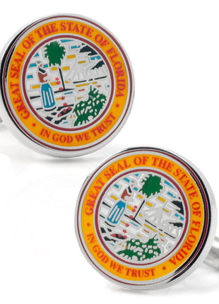 Florida Seal Cufflinks