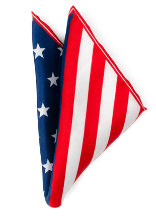 Stars and Stripes Pocket Square