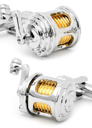 Fishing Reel Cufflinks