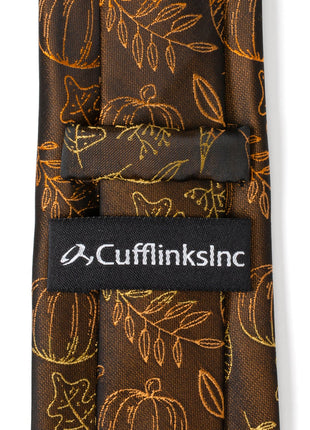 Fall Spice Men's Brown Tie