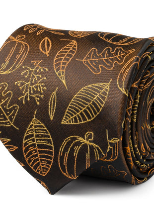 Fall Spice Men's Brown Tie