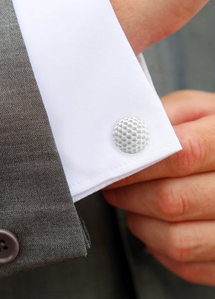 Enamel Golf Ball Cufflinks