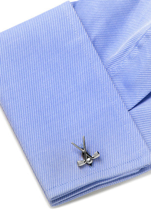 Golf Clubs Cufflinks