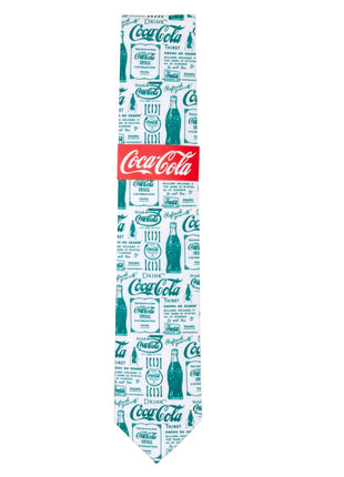 Coca-Cola Green Bottle Men's Tie