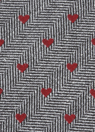 Herringbone Heart Men's Tie