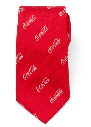 Coca-Cola Logo Red Men's Tie