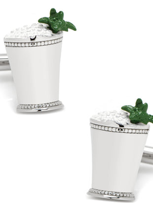 Mint Julep Cufflinks