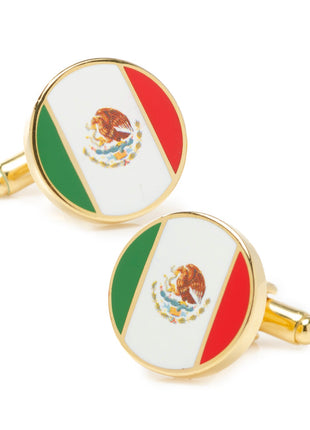 Mexico Flag Cufflinks