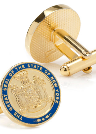 New York State Seal Cufflinks