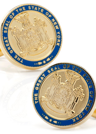 New York State Seal Cufflinks