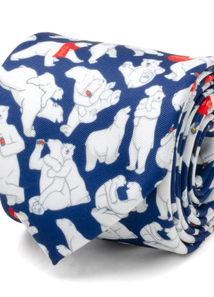 Coca-Cola Polar Bear Navy Blue Men's Tie
