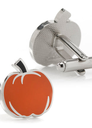 Pumpkin Enamel Cufflinks