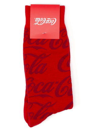 Coca-Cola Red Logo Dress Socks