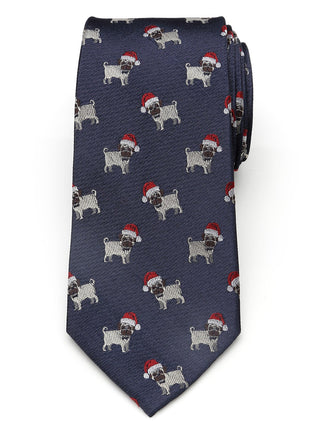 Santa Pug Men's Tie