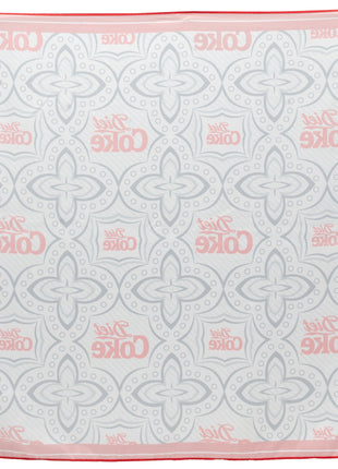 Diet Coke Satin Grey Scarf