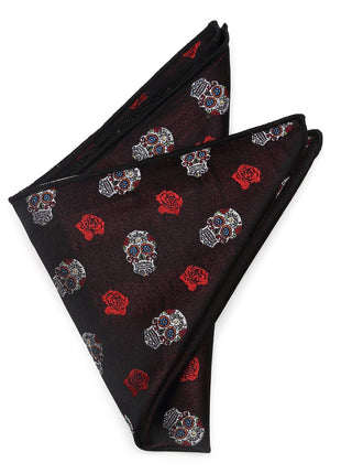 Sugar Skull Pocket Square
